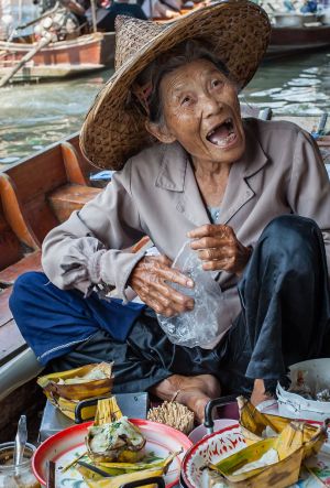 Floating market