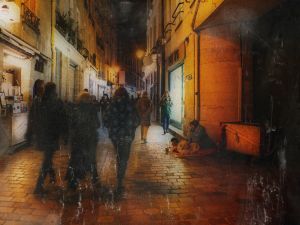 párizsi éj-Paris night